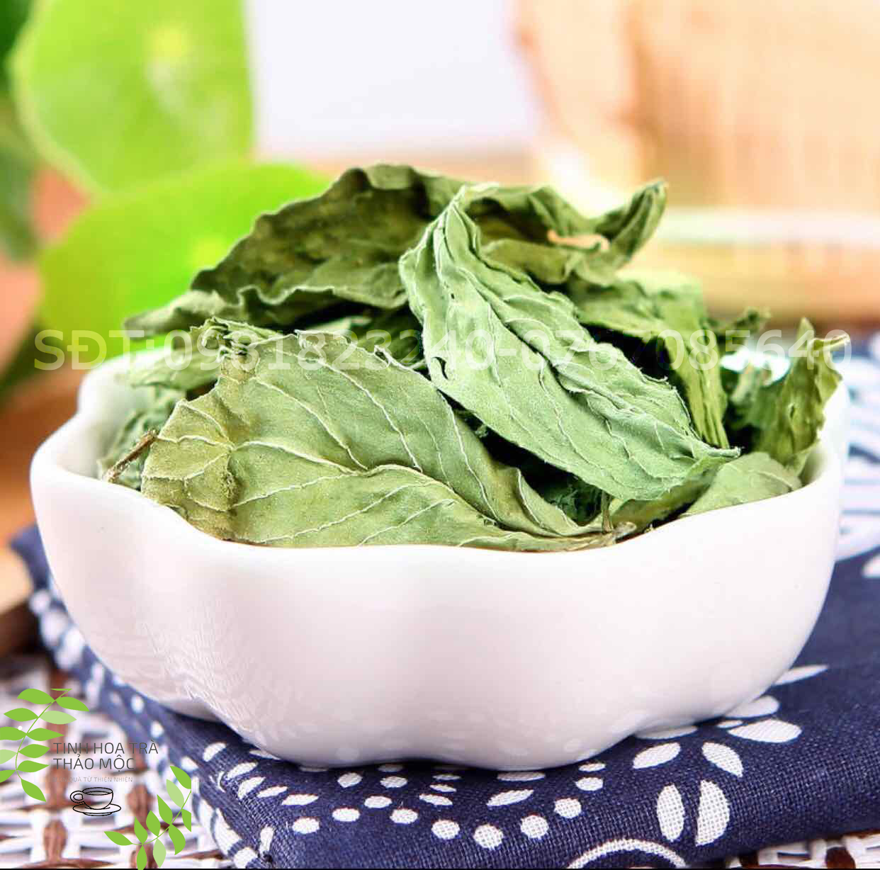 lá bạc hà sấy khô làm trà 1kg