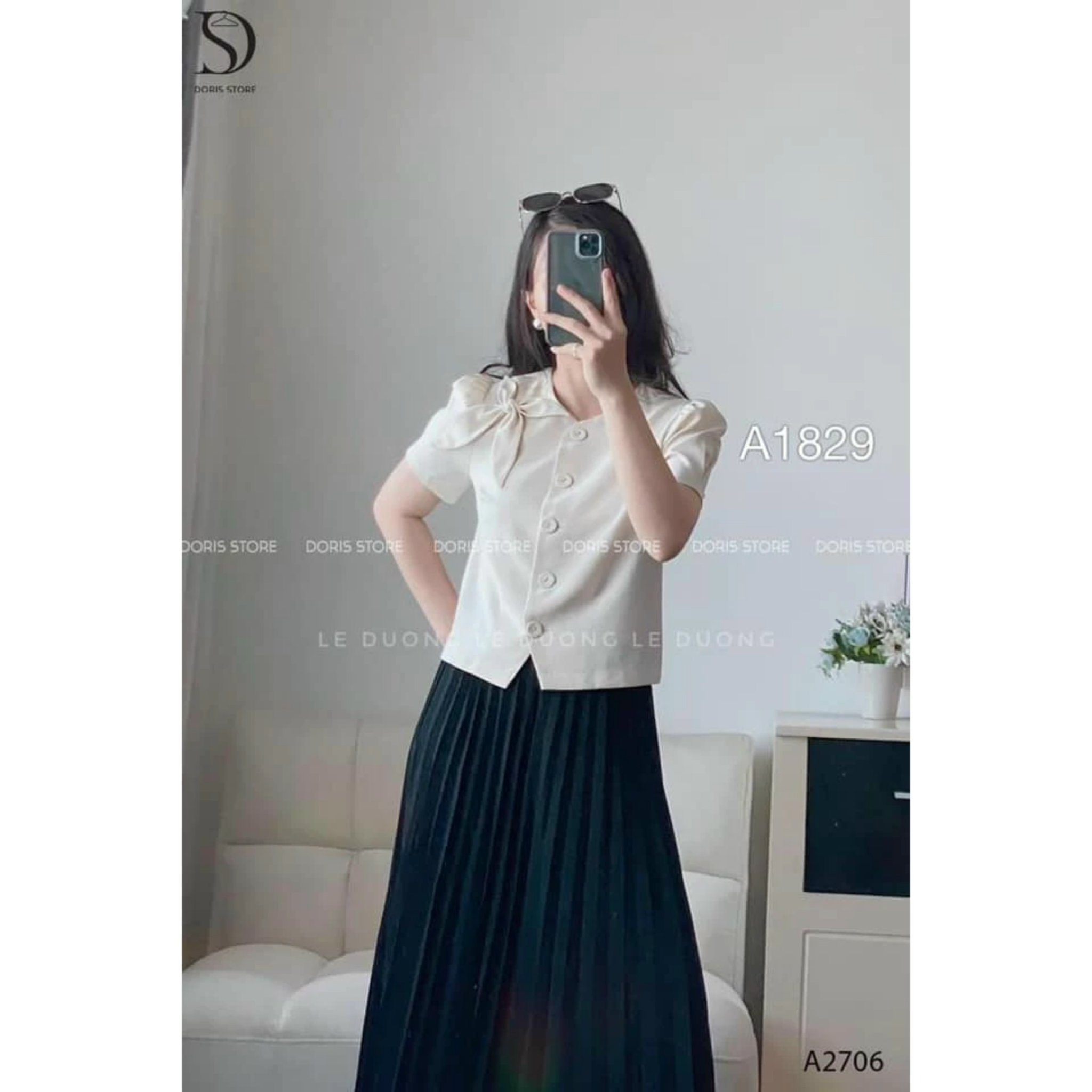ÁO KIỂU TRẺ TRUNG NẶNG ĐỘNG T066