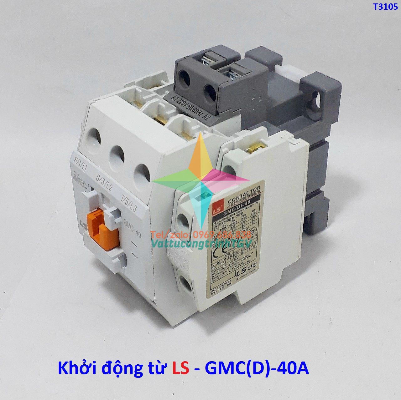 Khởi động từ ls gmc-40 -220v/50hz - 40a