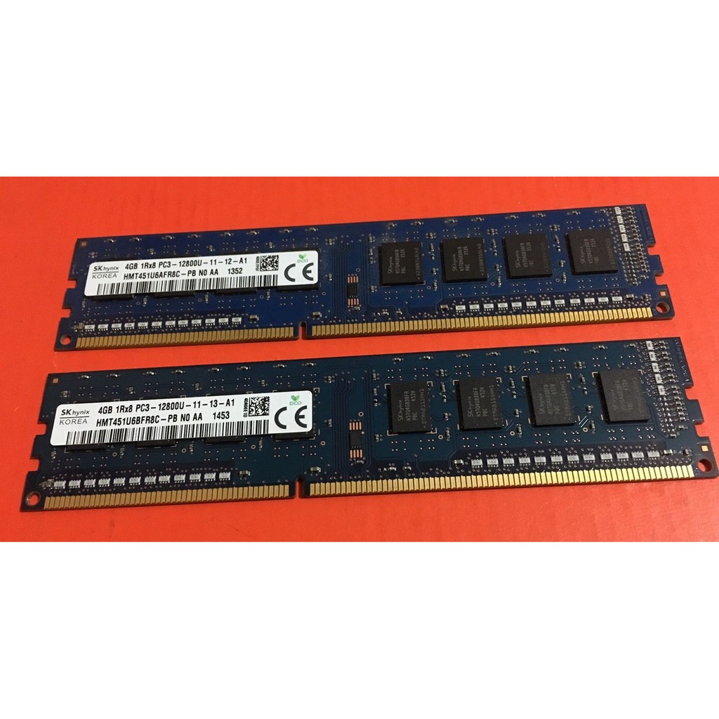 Ram máy tính ddr3 4gb bus 1066/1333/1600 mhz | hàng bóc máy.