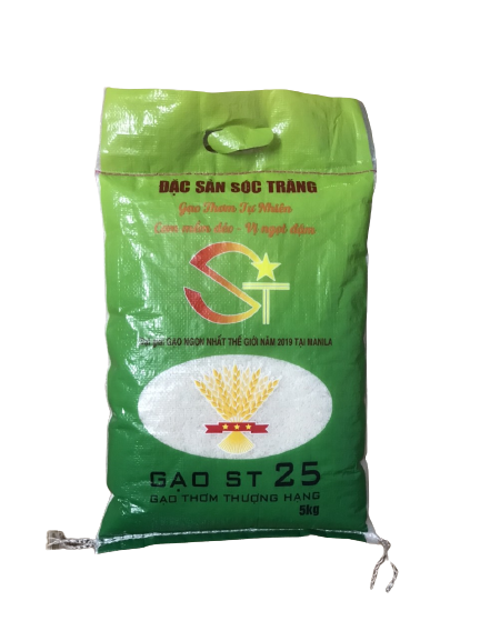 GẠO ST25 ĐẶC SẢN SÓC TRĂNG, DẺO MỀM, THƠM NGỌT CƠM