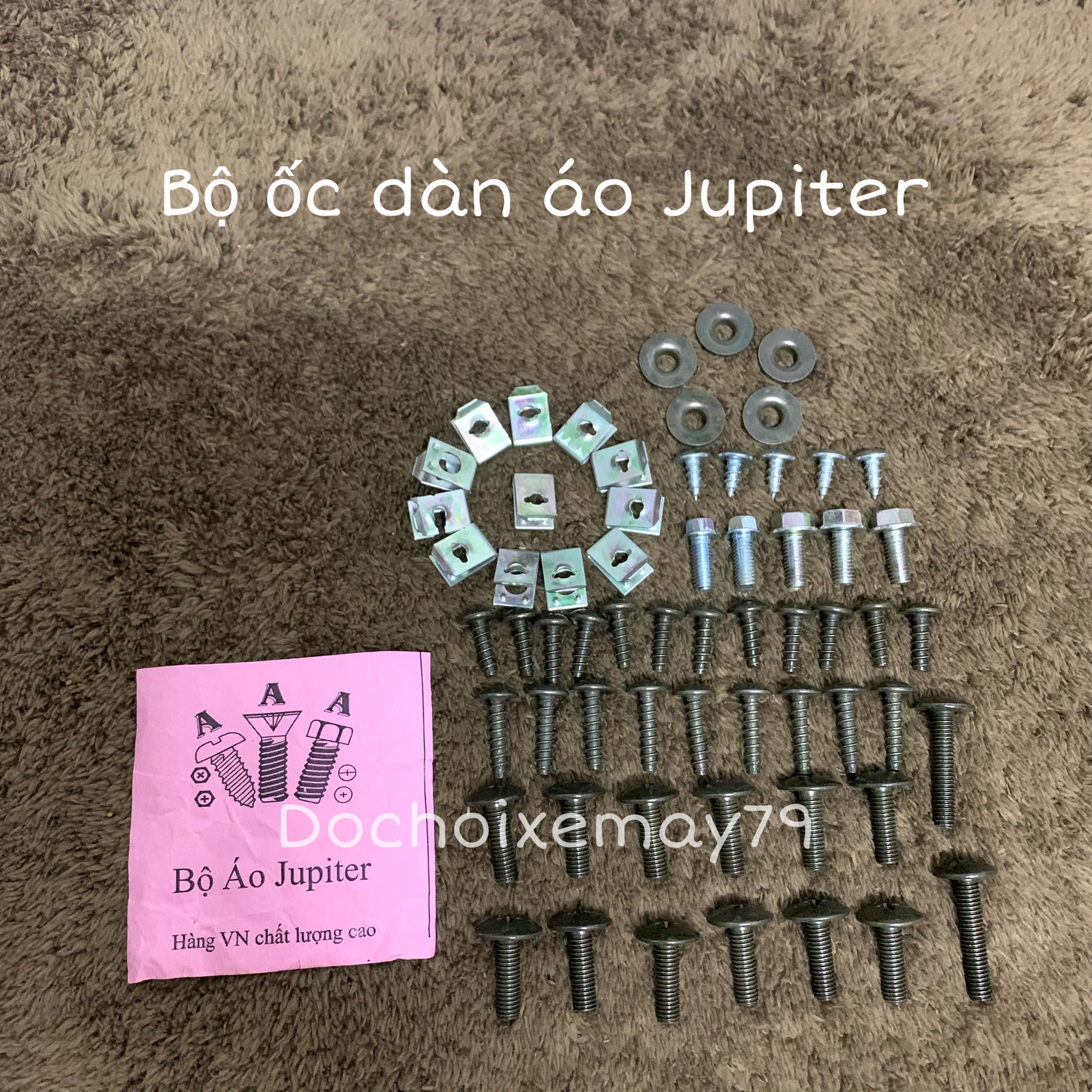 Bộ ốc dàn áo cho xe Jupiter