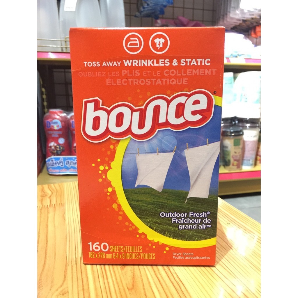 [HCM][SET 2 HỘP] Giấy Thơm Quần Áo Bounce - Hàng của Mỹ (NK)