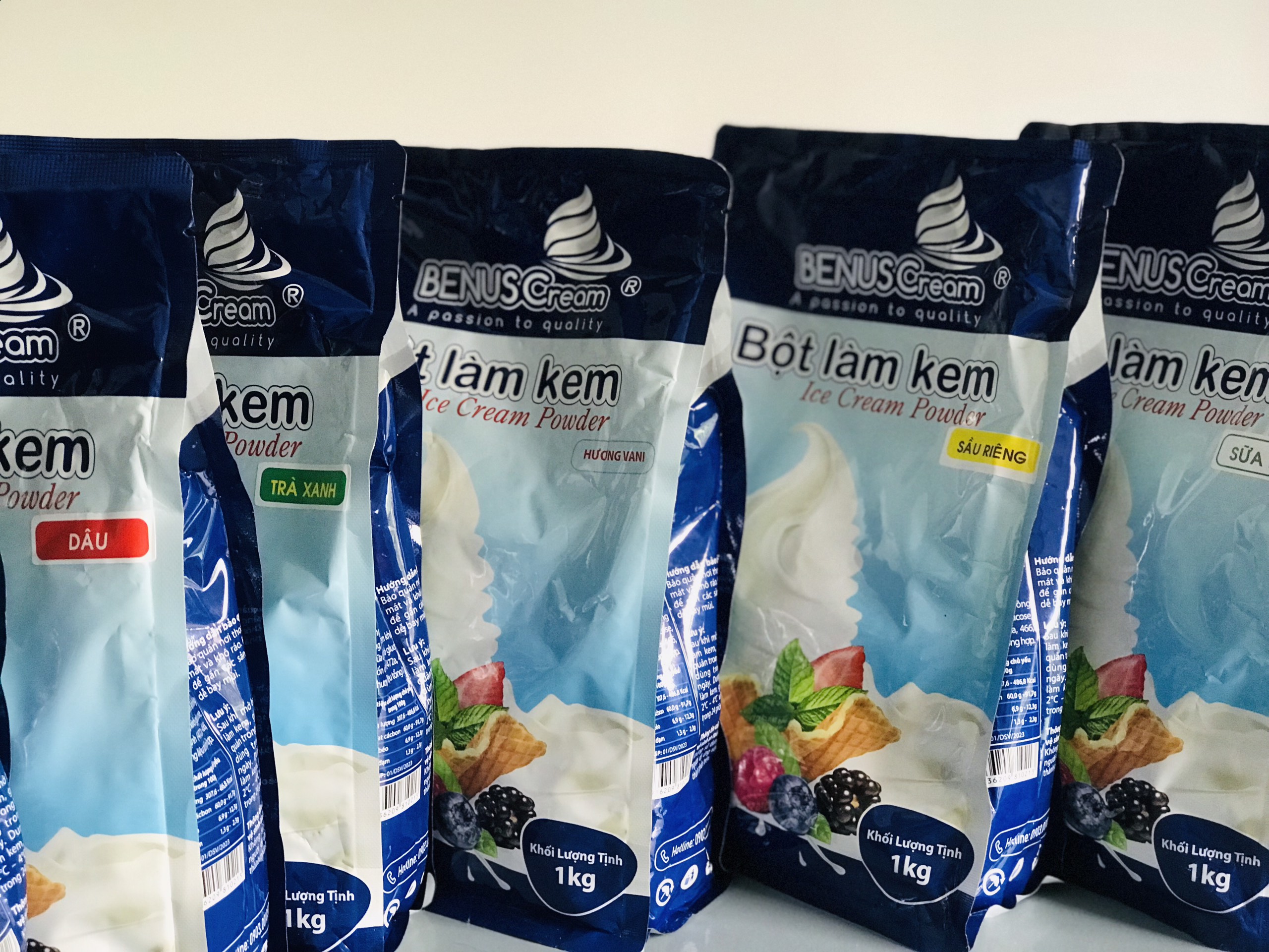Bột làm kem tươi - Khoai Môn