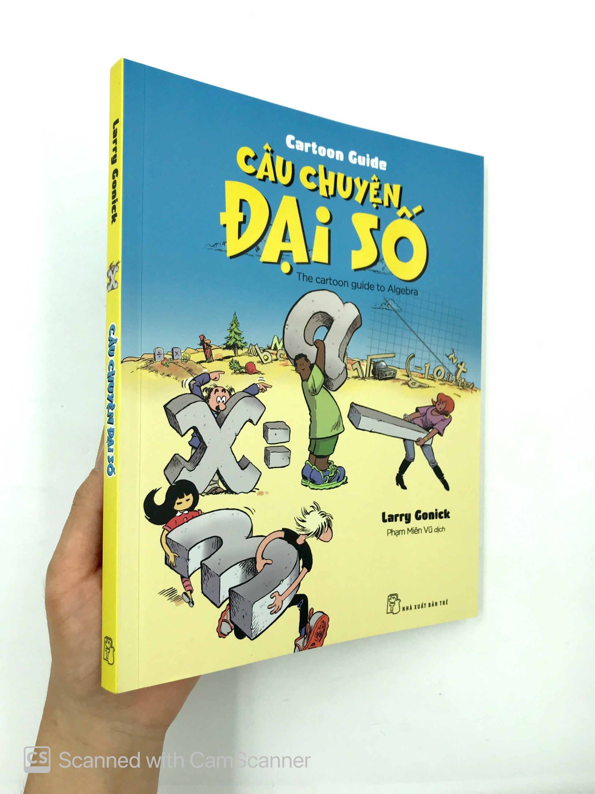 Sách NXB Trẻ - CÂU CHUYỆN ĐẠI SỐ (Cartoon Guide)