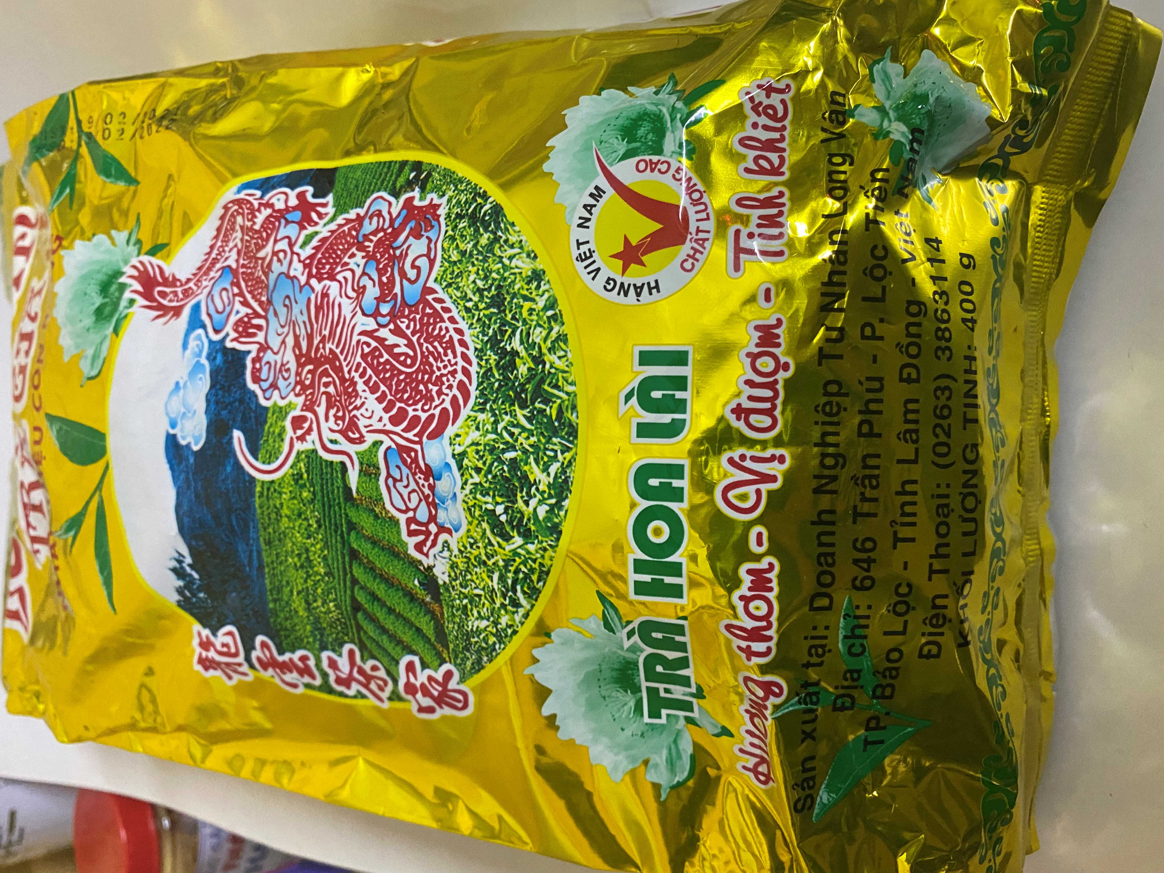 Flower tea Lài Long Van 400gr