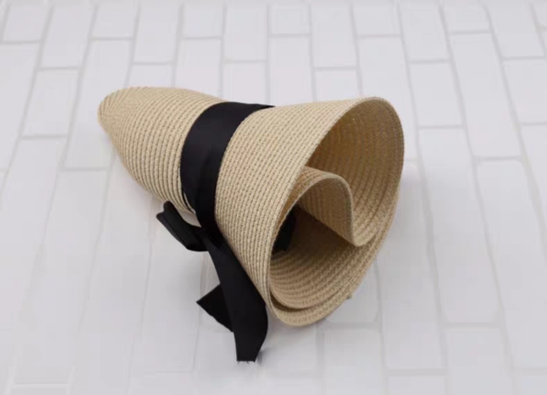 Nón Cói Vành Cụp Nơ Đen