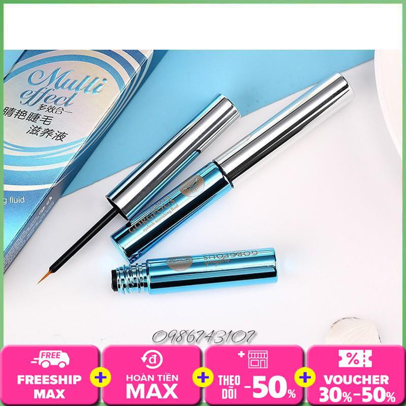 Tinh chất tăng trưởng mi cong dài và dày Multi Effect Gecomo