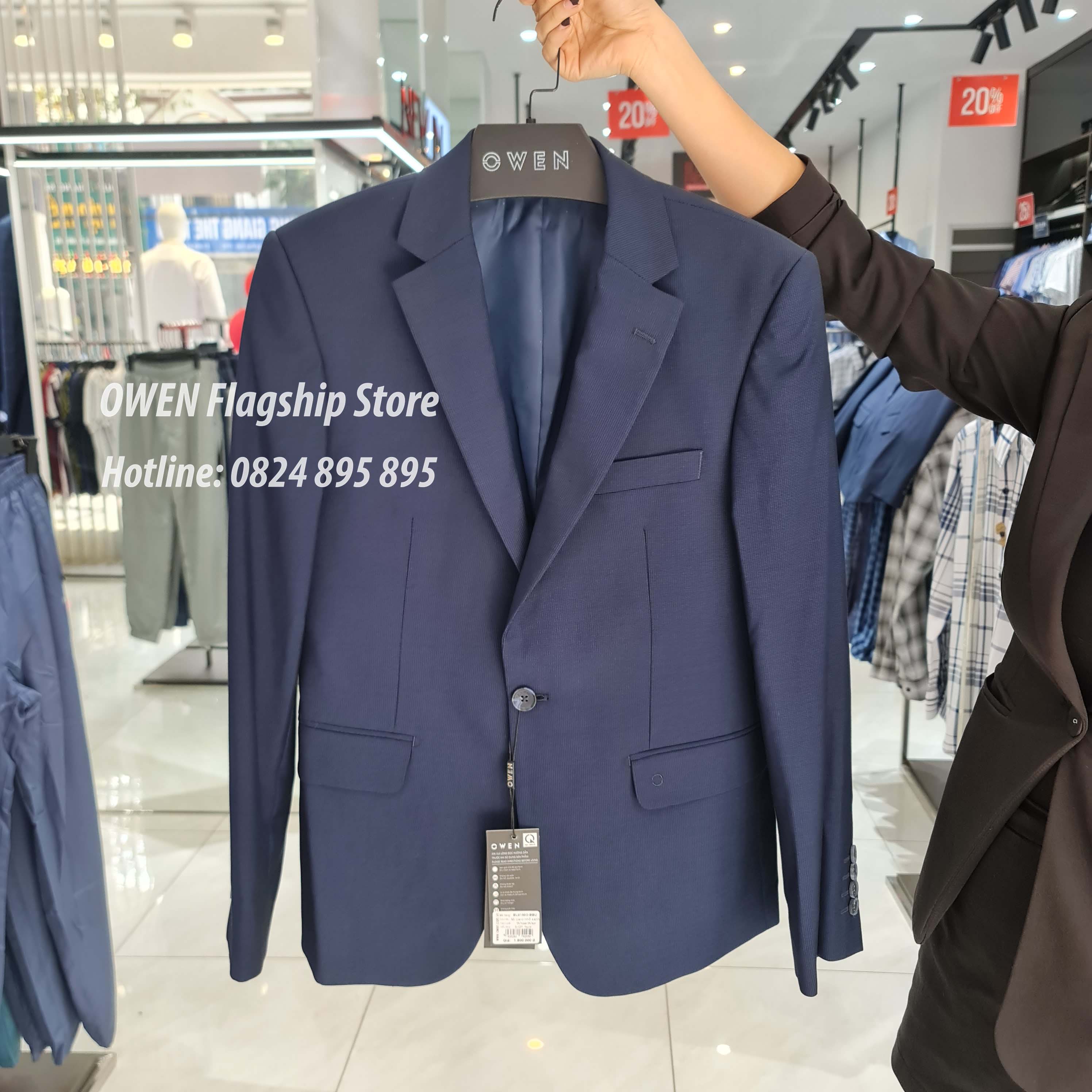 Áo blazer owen nam công sở dáng regular mã bl91650