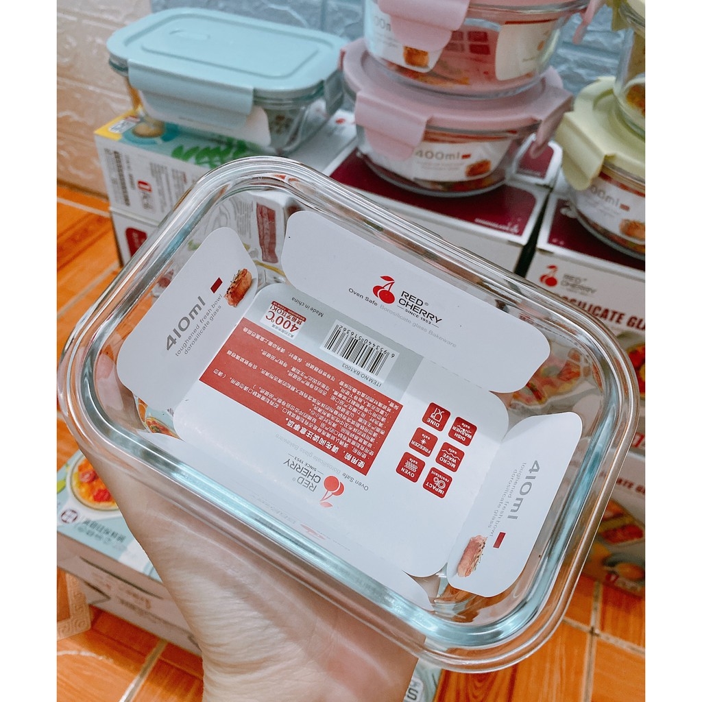hộp thủy tinh đựng thực phẩm 410ml