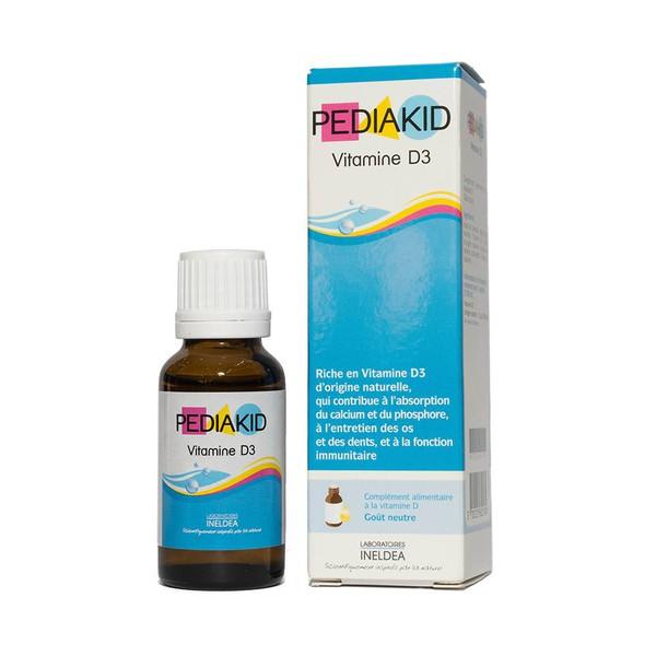 Pediakid Vitamin D3 Cho Bé Từ Sơ Sinh lọ 20ml