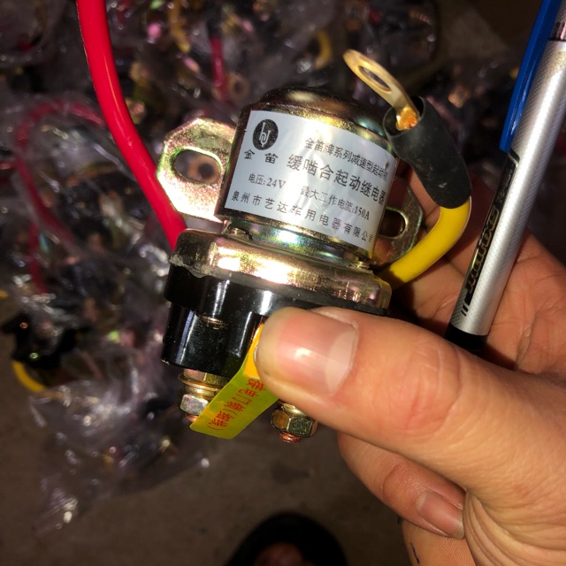 Sản phẩm gia đình làm: rơ le phụ đề đồng 12v 24v