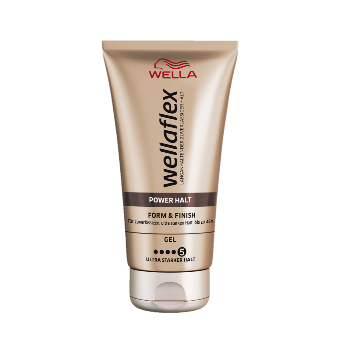 Gel Vuốt Tóc Wellaflex Power Hold Form & Finish, 150 ml