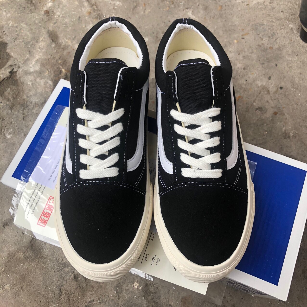 GIÀY VANS VAULT ĐEN 11(Full box + Bill)
