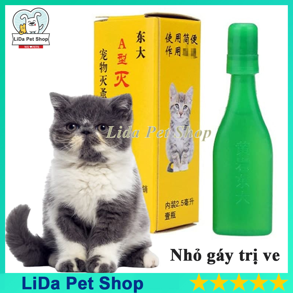 HN - Th uốc Nhỏ Gáy Trị Ve Rận Đài Loan - Lida Pet Shop