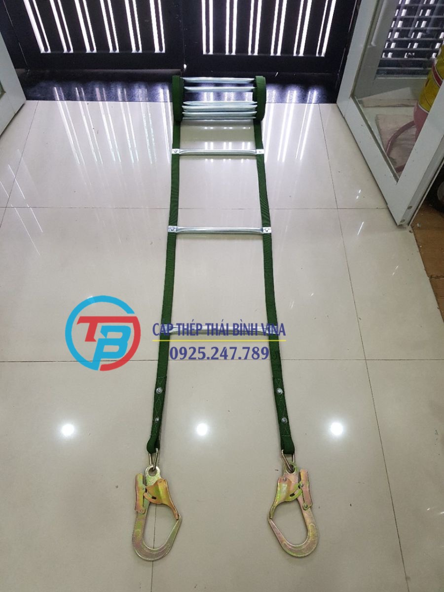 Thang dây thoát hiểm chống cháy , thang dây cứu sinh chiều dài (5m,10m,15m, 20m,30m)