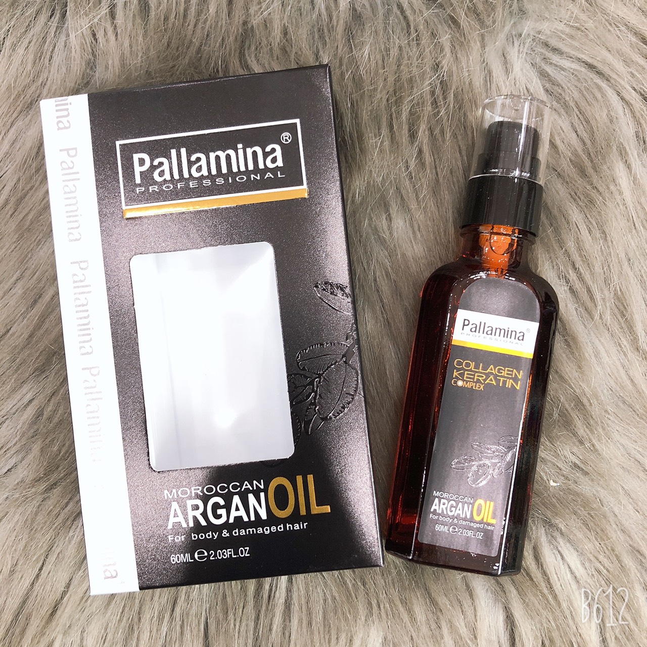 Tinh dầu dưỡng tóc chống khô sơ trẻ ngọn Pallamina 60ml