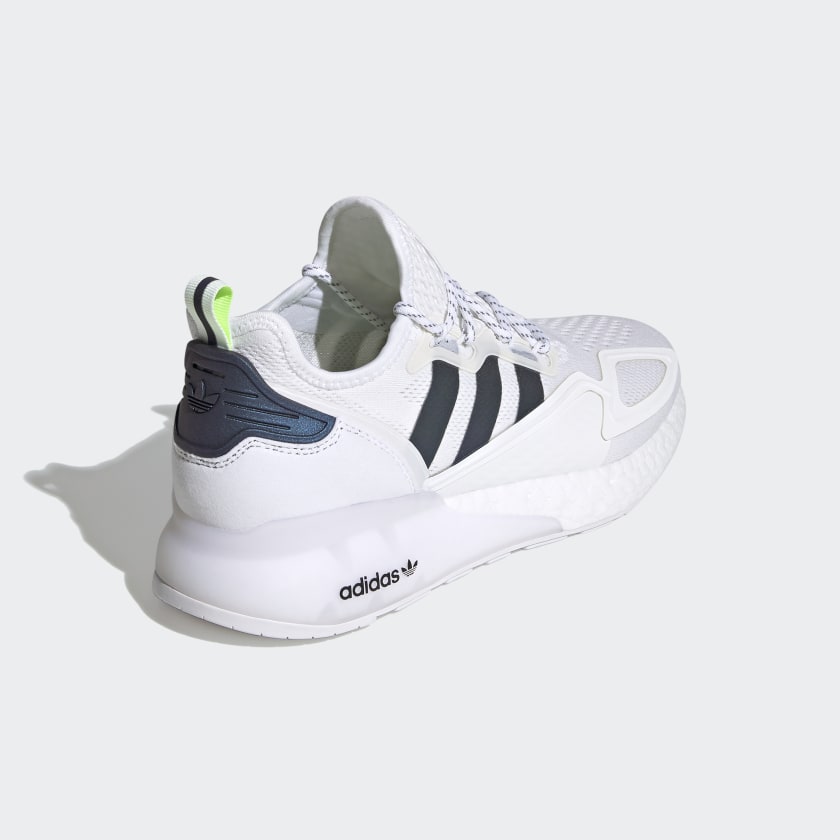 Giày Adidas Zx2K trắng kem