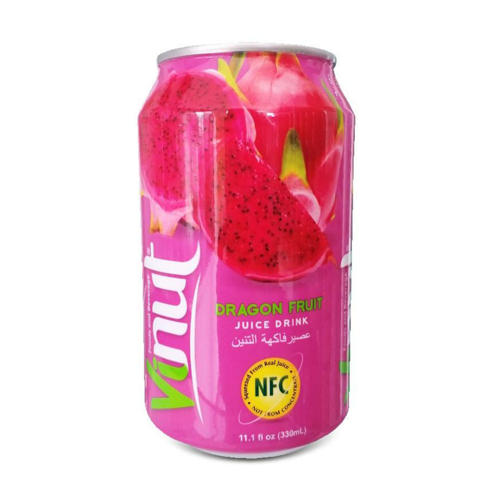 [LỐC 6 LON] Nước Ép Thanh Long Vinut 330ml