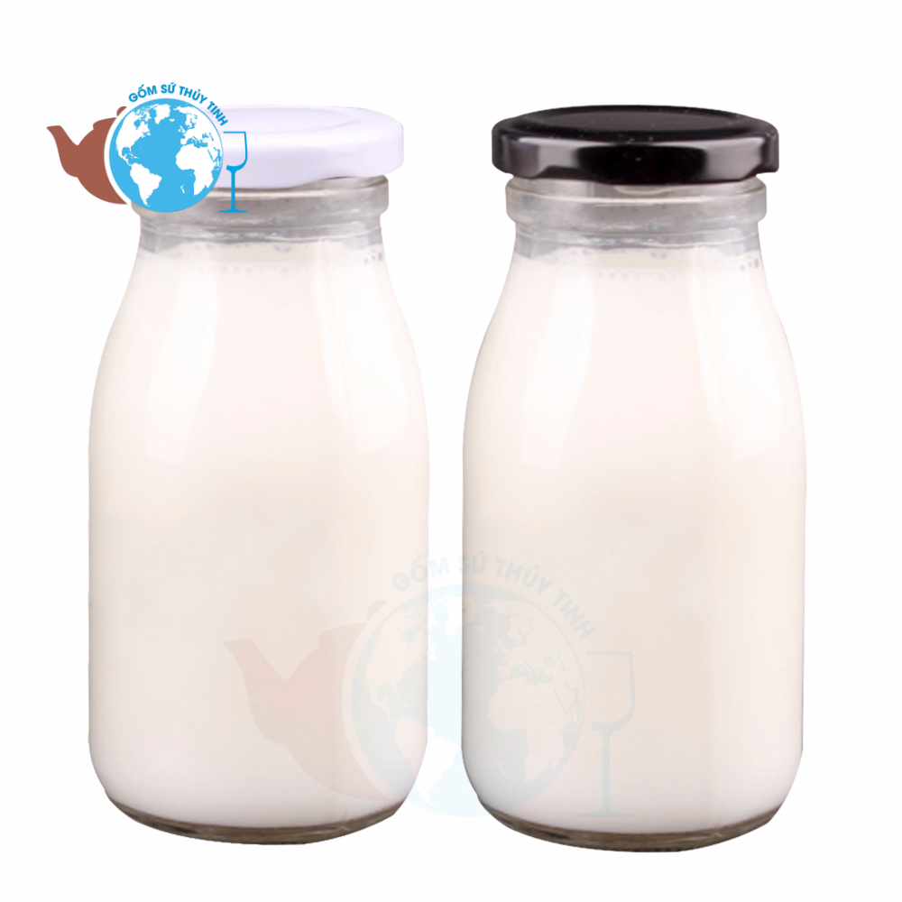 Bình thủy tinh đựng sữa 500ml