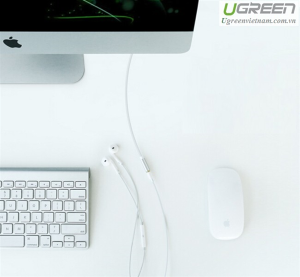 Cáp Audio 3.5mm dài 3m âm dương  Ugreen 10777 cao cấp