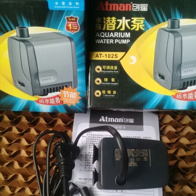 Máy bơm nước Atman At 105s - guppy xanh at-105 37w cam kết hàng đúng mô tả chất lượng đảm bảo an toàn đến sức khỏe người sử dụng đa dạng mẫu mã màu sắc kích cỡ