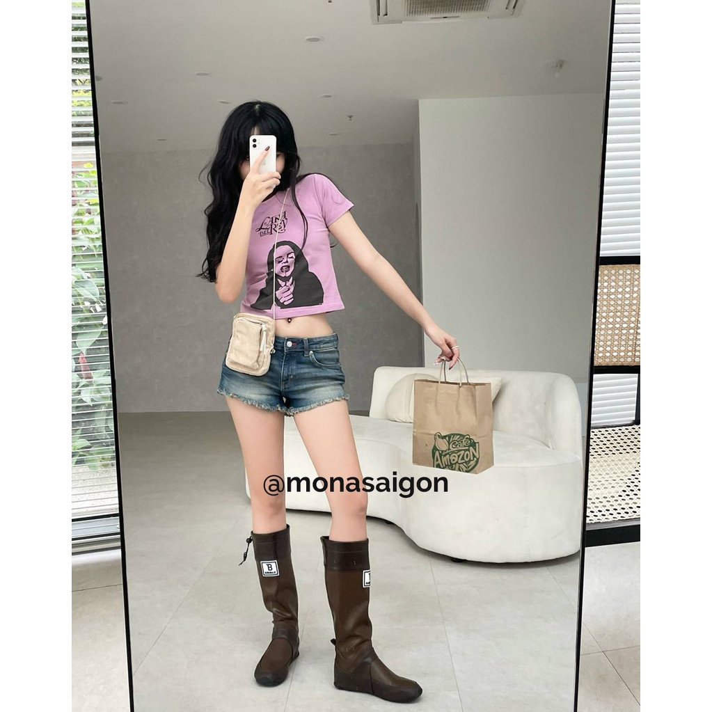 Áo thun baby tee MONÁ- JOLIE TOP