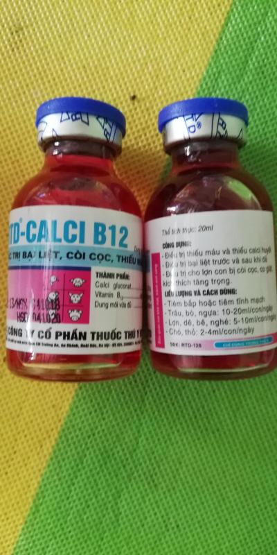 2 lọ RTD - CALCI - B12 loại 20 ml ĐẶC TR-Ị BẠI LIỆT CÒI CỌC THIẾU MÁU