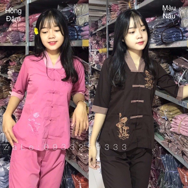 ĐỒ LAM ĐI CHÙA - mẫu La Hán Phối