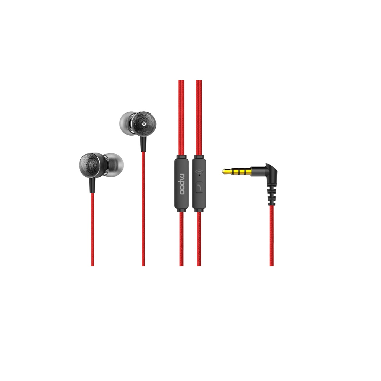Tai nghe nhét tai Rapoo E28 Giắc 3.5mm