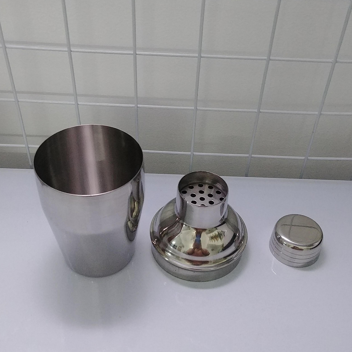 Bình lắc shaker inox 350ml