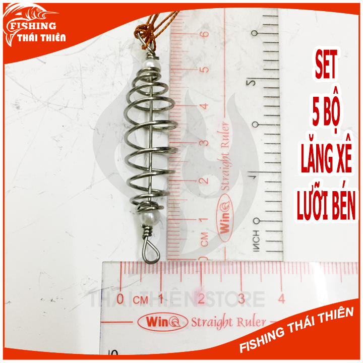 [HCM]Combo 5 Chùm Lưỡi Câu Câu Lăng Xê Cá Chép Mè Trắm
