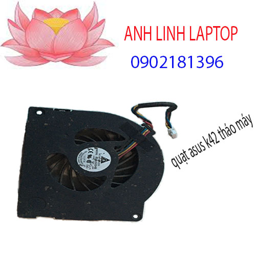 Quạt tản nhiệt laptop asus k42,k42f,a42,a42f zin tháo máy