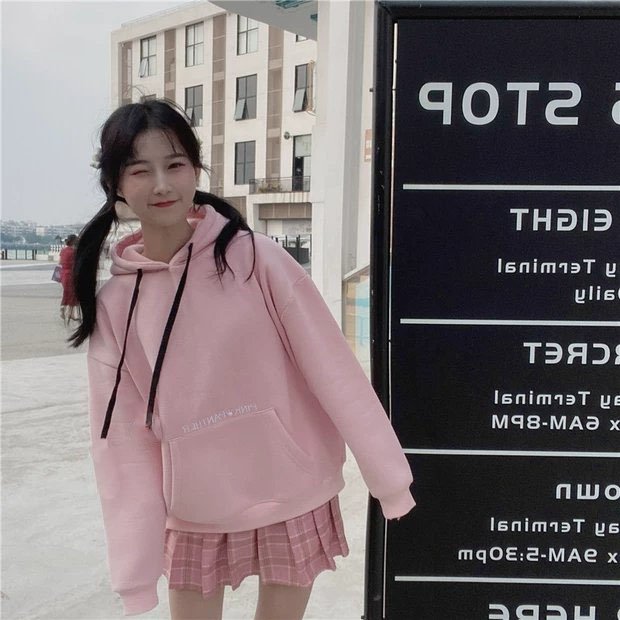 [HCM]ÁO KHOÁC NỈ ÁO HOODIE NAM NỮ MÀU HỒNG SIÊU DỄ THƯƠNG CÓ LÓT BÔNG DẦY DẶN CHUẨN ĐẸP THỎ TÂY SHOP94 BD09