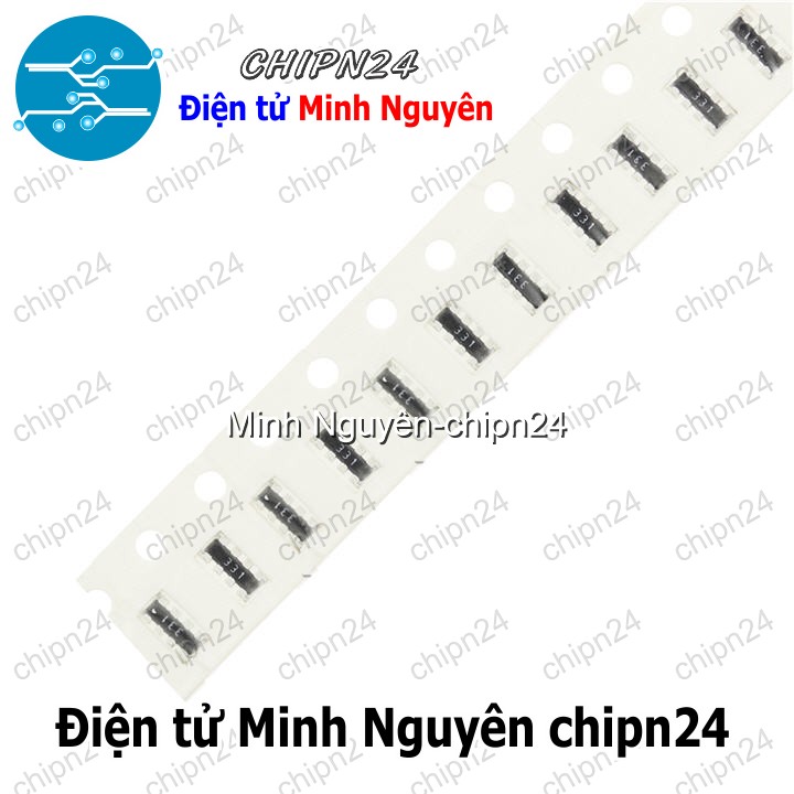 [10 con] (K388) Trở Băng 0603x4 8P4R (100R/1K/10K/4.7K/5.1K/51R/22R)- [Chọn Loại] - HHH.00064
