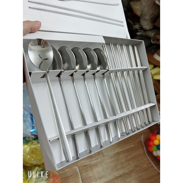 Hộp SET 12 ĐŨA THÌA INOX ĐỨC CỰC SỊN Mới 2022