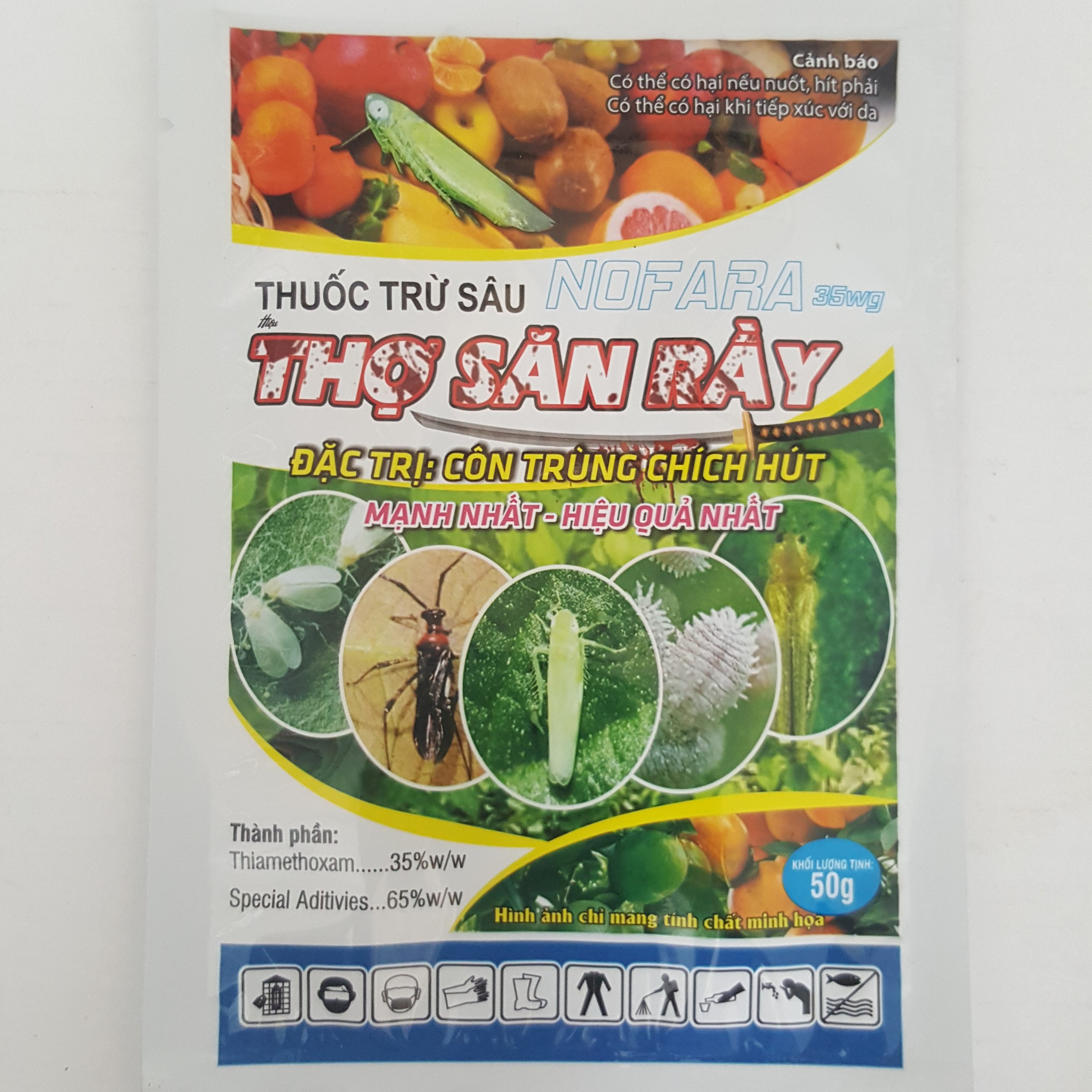 Th.uốc đặc trừ rầy - Thợ Săn Rầy -  50gr