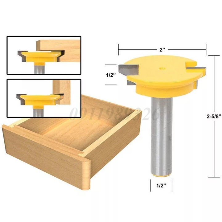 [HCM]Mũi phay ghép mộng ngăn kéo cốt 12.7mm