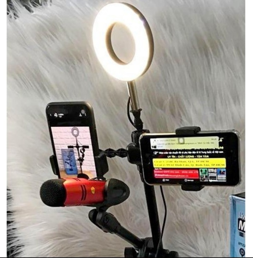 BỘ DỤNG CỤ LIVE STREAM ĐA NĂNG 4 TRONG 1