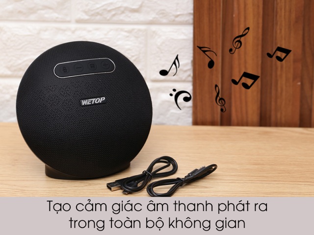 Loa Bluetooth Wetop A3 Đen