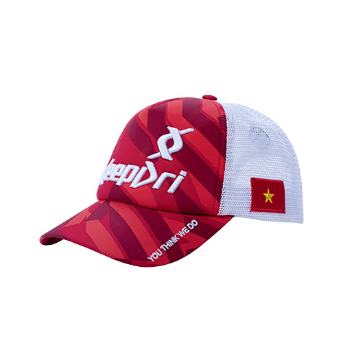 Nón Thể Thao Thời Trang KeepDri  trắng đỏ