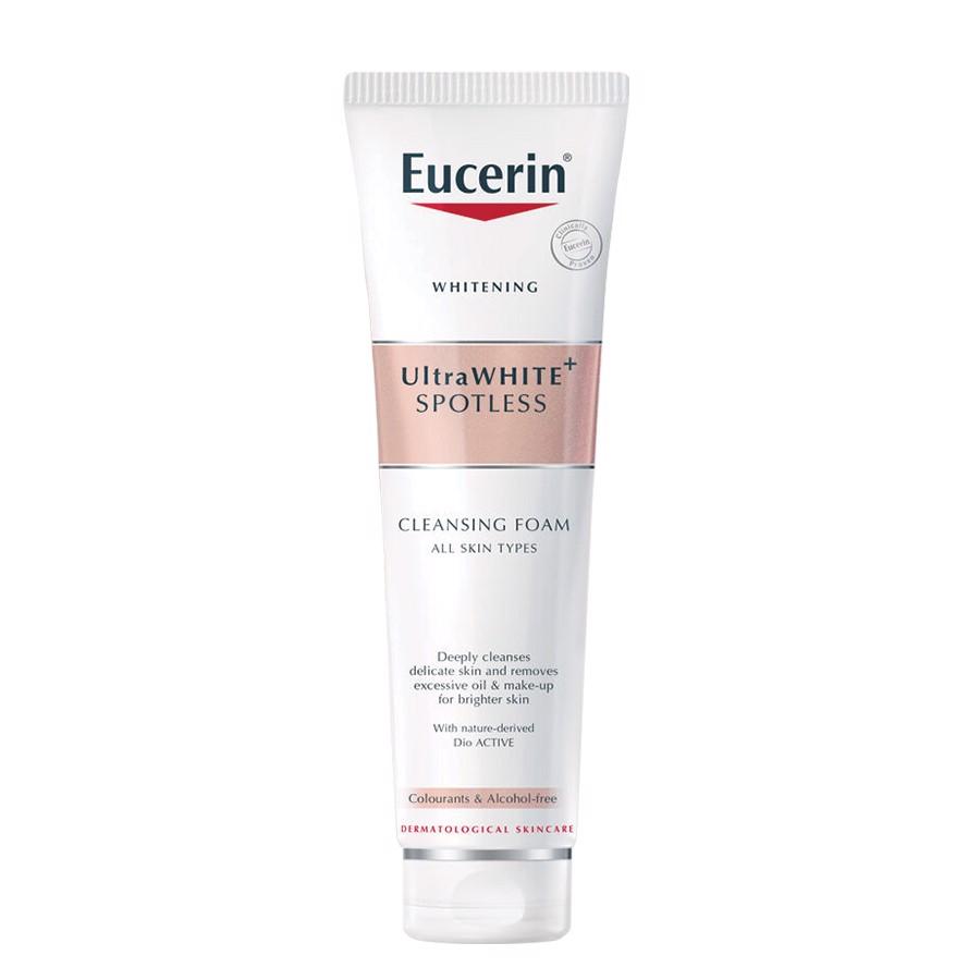 Eucerin Sữa Rửa Mặt Làm Trắng Giảm Thâm Nám Ultra White+ Spotless Cleansing Foam 150G