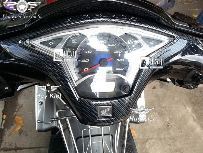 Ốp Viền Đồng Hồ AirBlade 2016 - 2019 Carbon MS1704