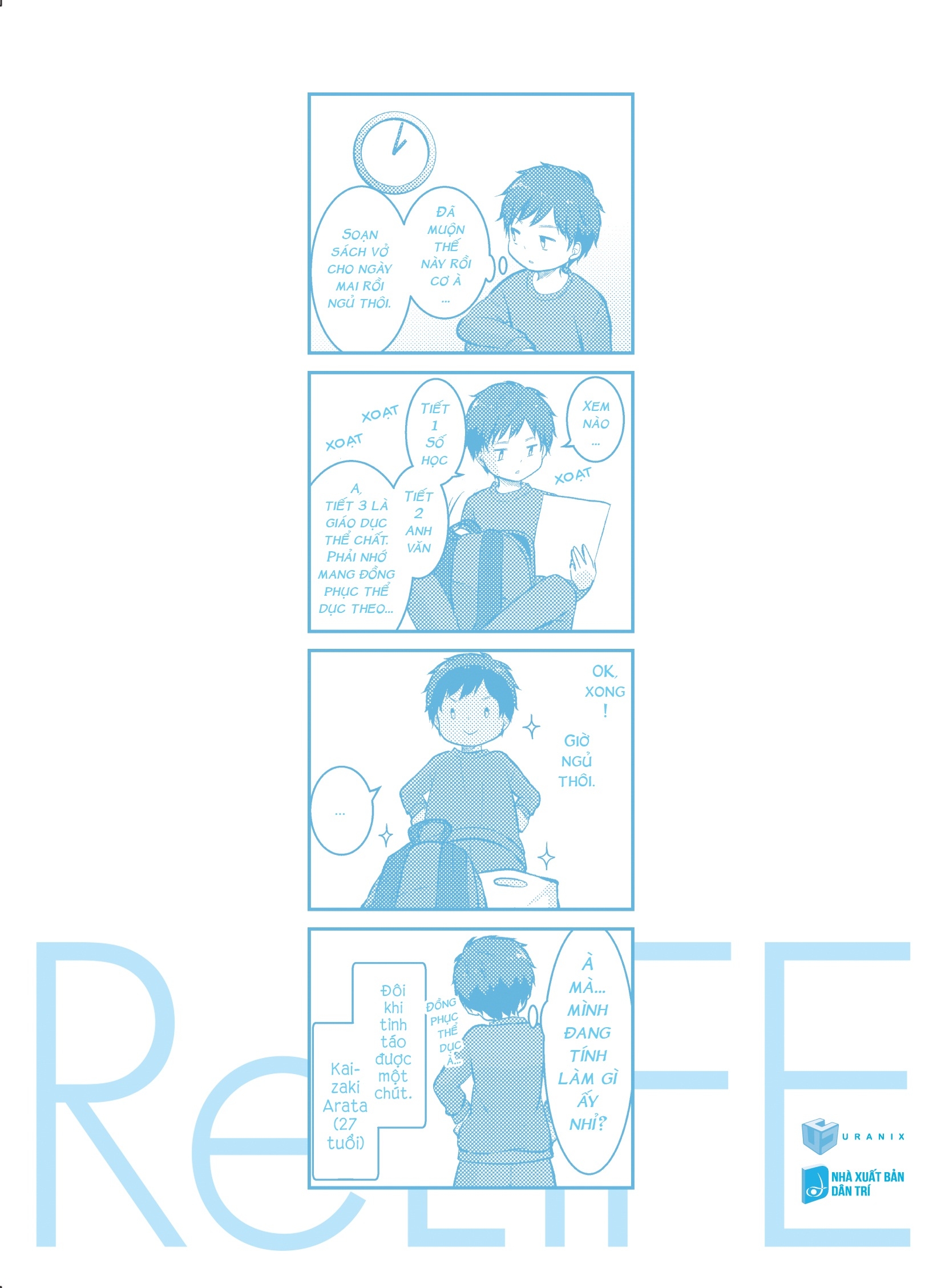 Fahasa - Re:LIFE - Tập 1