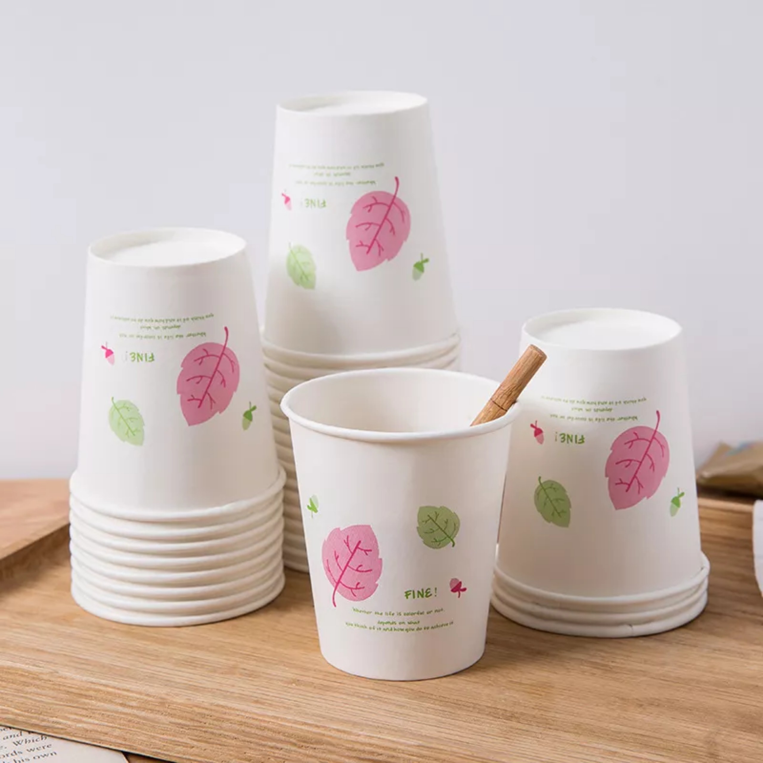 Set 25/50 cốc giấy dùng 1 lần 250ml