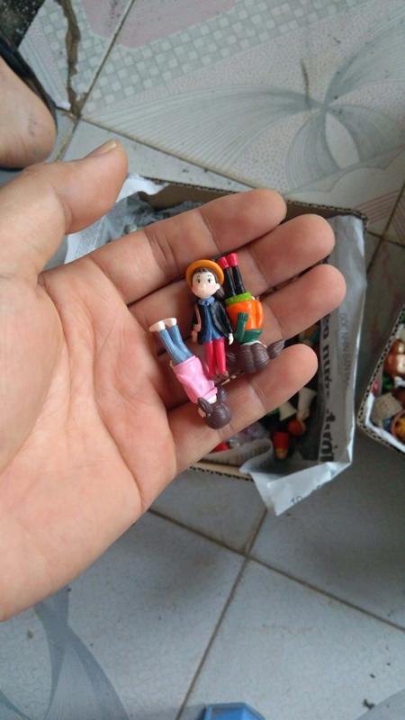 Phụ kiện trang trí tiểu cảnh: mẫu học sinh