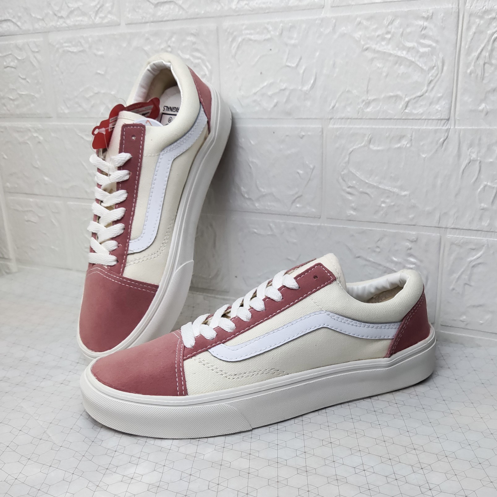 Giày Thể Thao Vans Style36 Hồng Nữ Fullbox