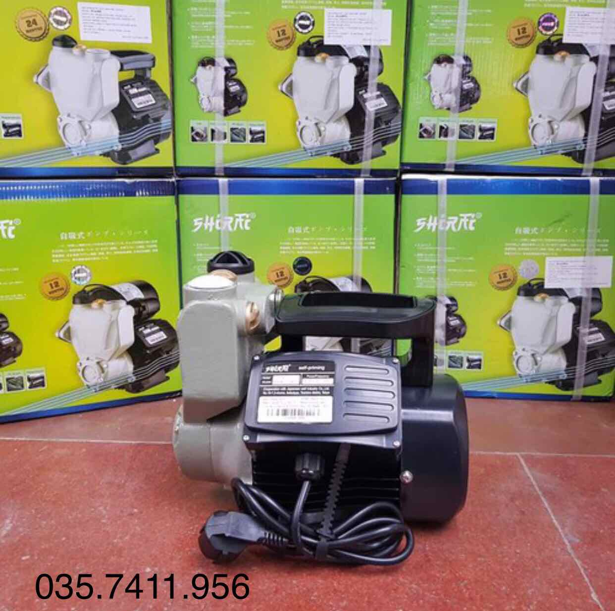 Máy bơm nước đẩy cao shirai. jlm 400w - jlm 400