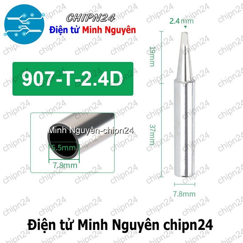 [1 cái] (K29) Đầu Mũi Hàn 907 (Nhọn/Dao/Vát 907-I/907-K/907-3C) - [Chọn Loại] - HHH.00352