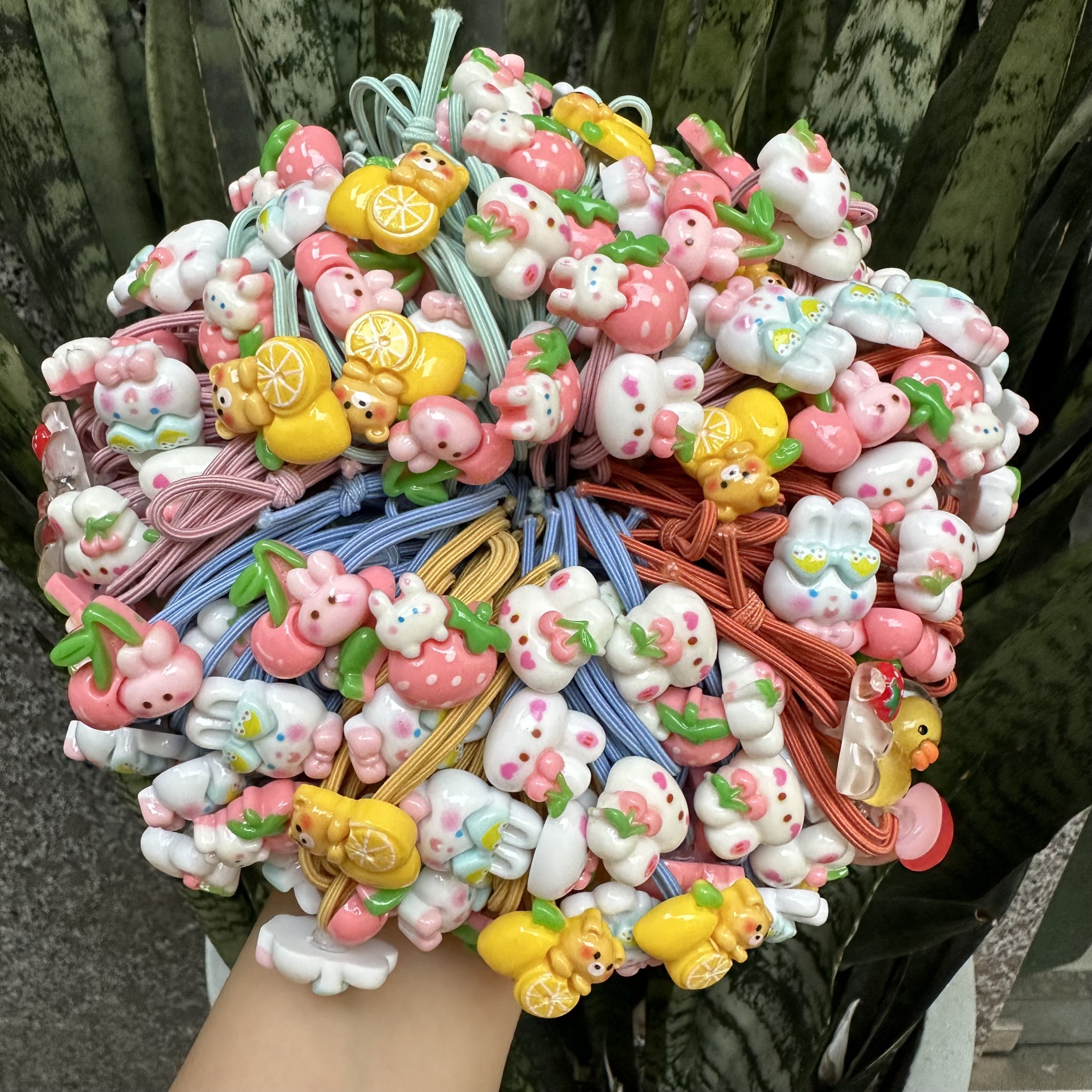 Sỉ Dây Cột Tóc Nhiều Hình Giá Rẻ Phomg Cách Siêu Dễ Thương